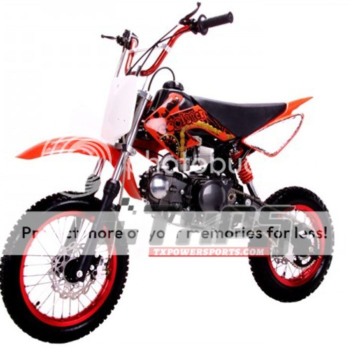 Coolster 125cc Manual Clutch Mid Size Dirt Bike QG214,